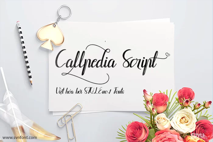 [Font Việt hóa] SVN-Callpedia Script