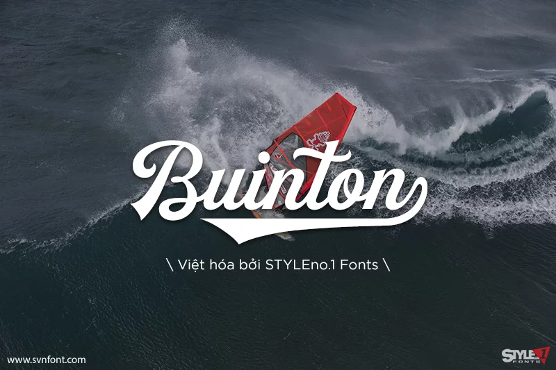 [Font Việt hóa] SVN-Buinton