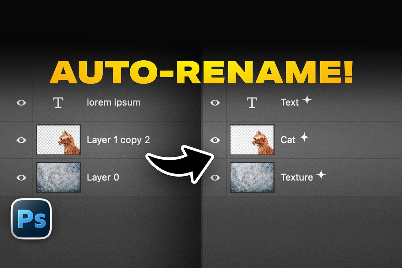 Photoshop Ra Mắt Tính Năng AI Tự Động Đổi Tên Layer: "Cứu Tinh" Cho Người Lười?