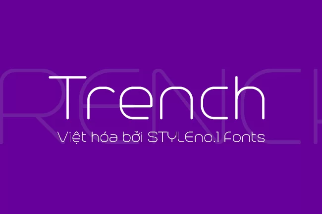 [Font Việt hóa] SVN-Trench
