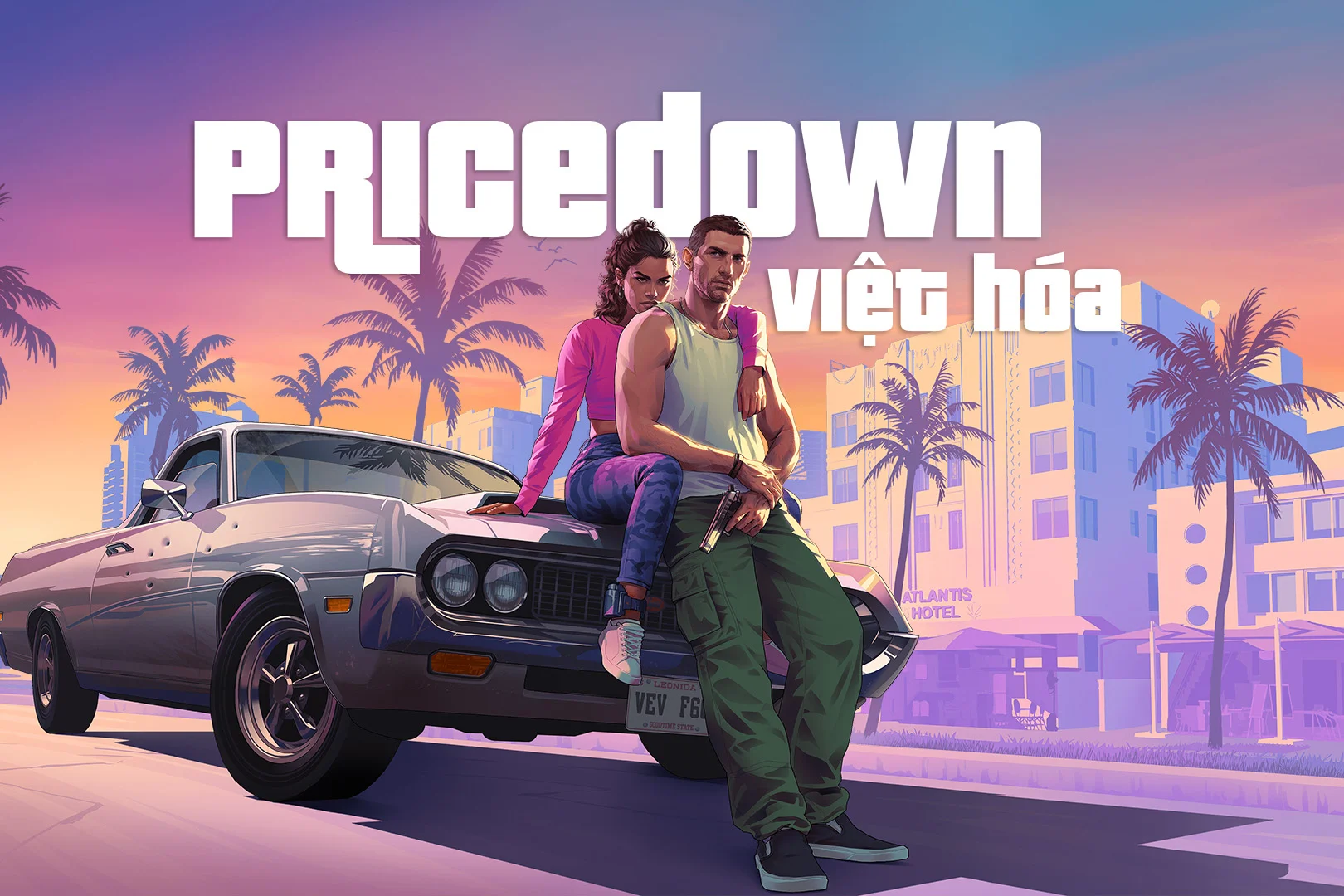 DVN Pricedown Việt hóa – Font chữ Game GTA quen thuộc