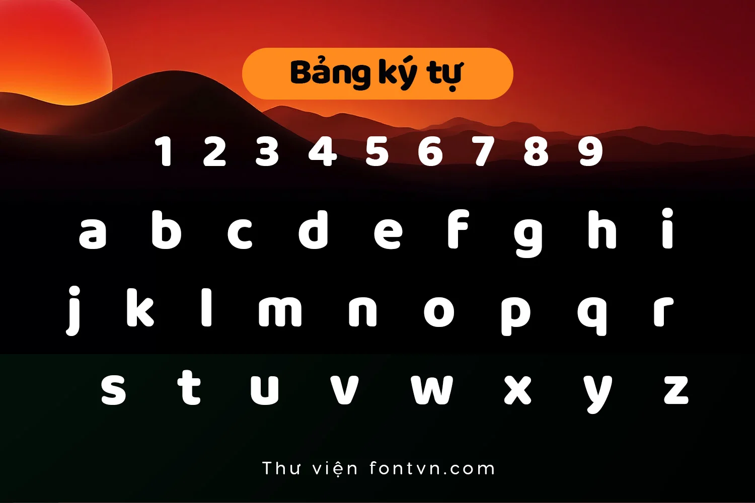 DVN GeoRound Việt hóa – Font chữ bo tròn nét đậm phù hợp cho dự án cần ...