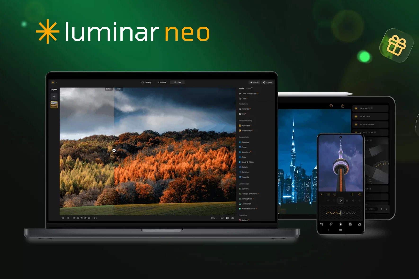 Ưu đãi Skylum: Sở Hữu Vĩnh Viễn Luminar Neo Với Mức Giảm Lên Đến 74%!