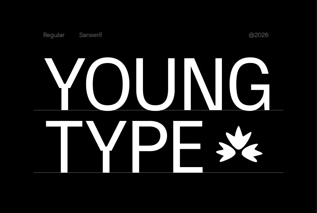 Young Type - Font Tiếng Việt Sans Serif
