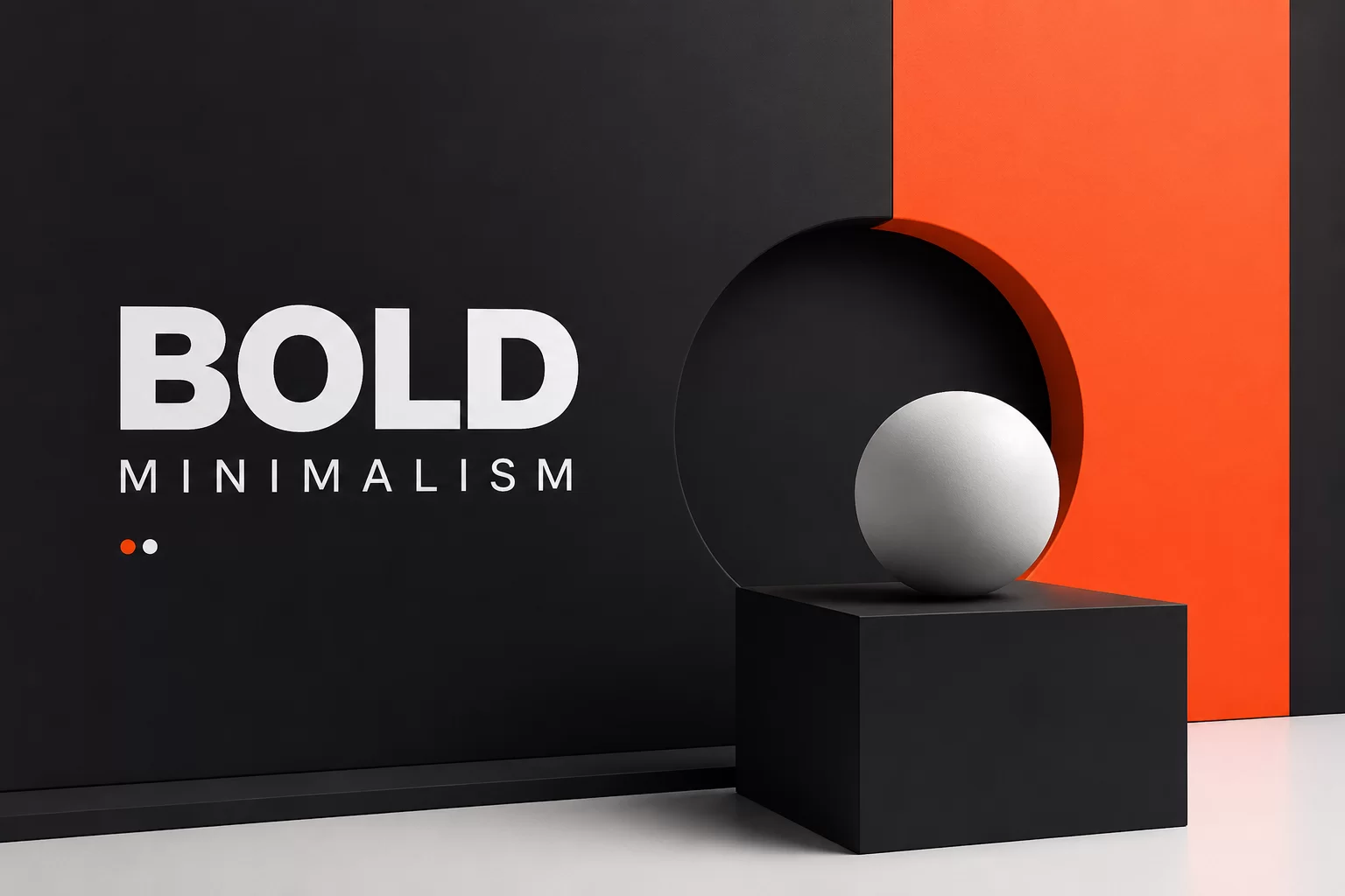 Bold Minimalism – Khi Thiết Kế Tối Giản Không Còn Nhàm Chán