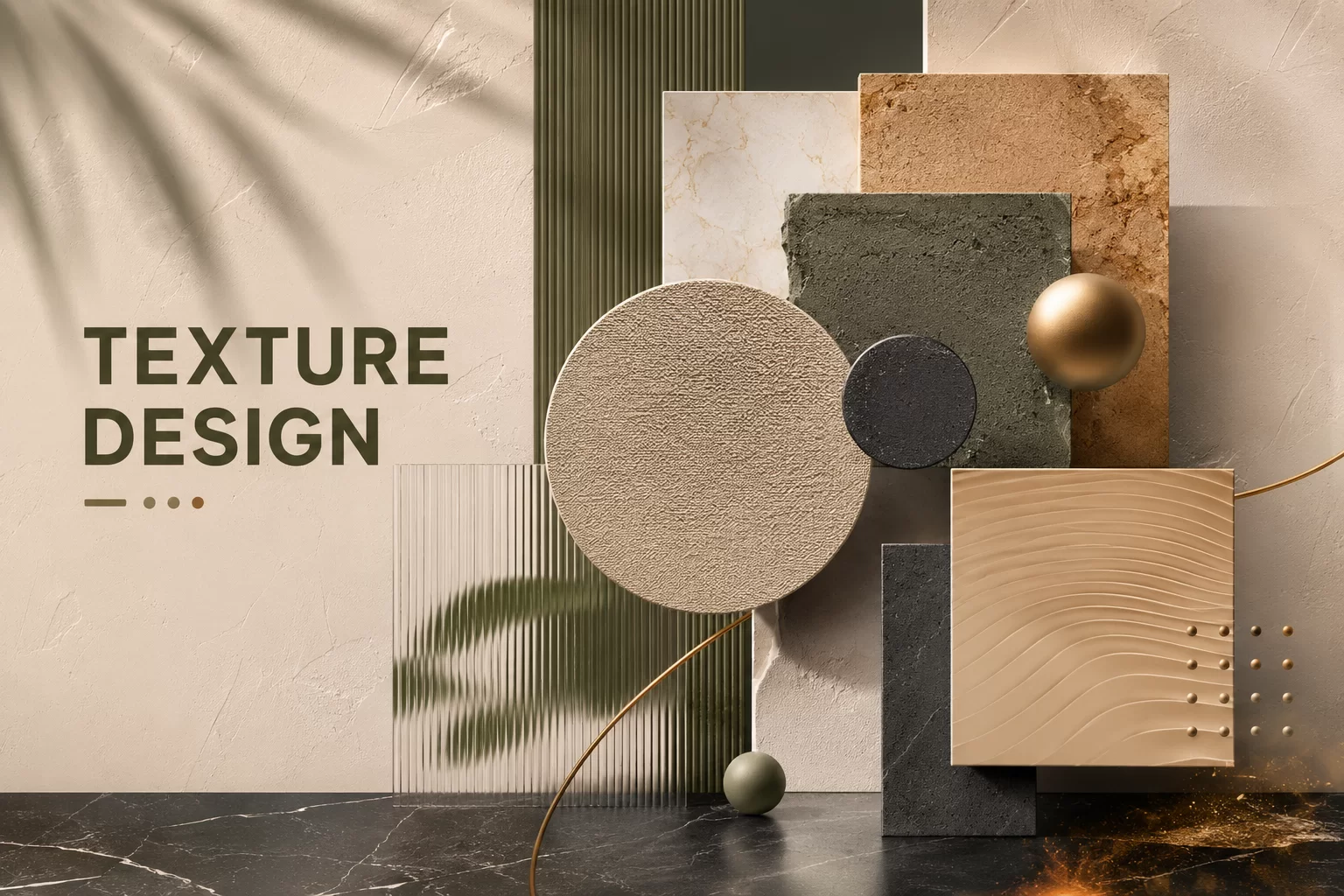 Texture Design: Khi Chất Liệu Trở Thành "Ngôn Ngữ" Của Thiết Kế Hiện Đại