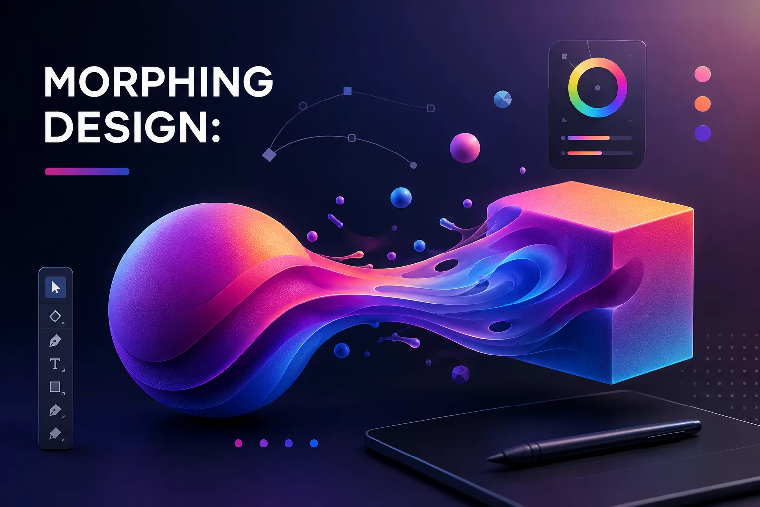 Morphing Design: Nghệ Thuật Chuyển Hình Đang Thổi Luồng Gió Mới Vào Thiết Kế Đồ Họa