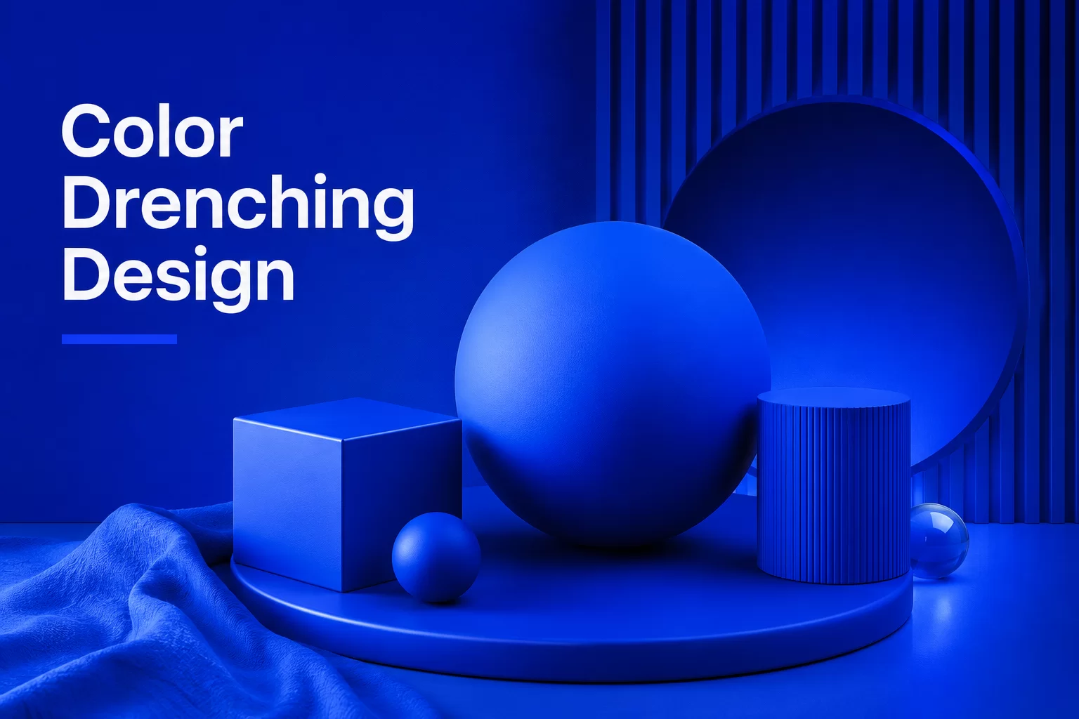 Color Drenching Design: Xu Hướng Thiết Kế Đồ Họa Đang Thống Trị Năm 2026