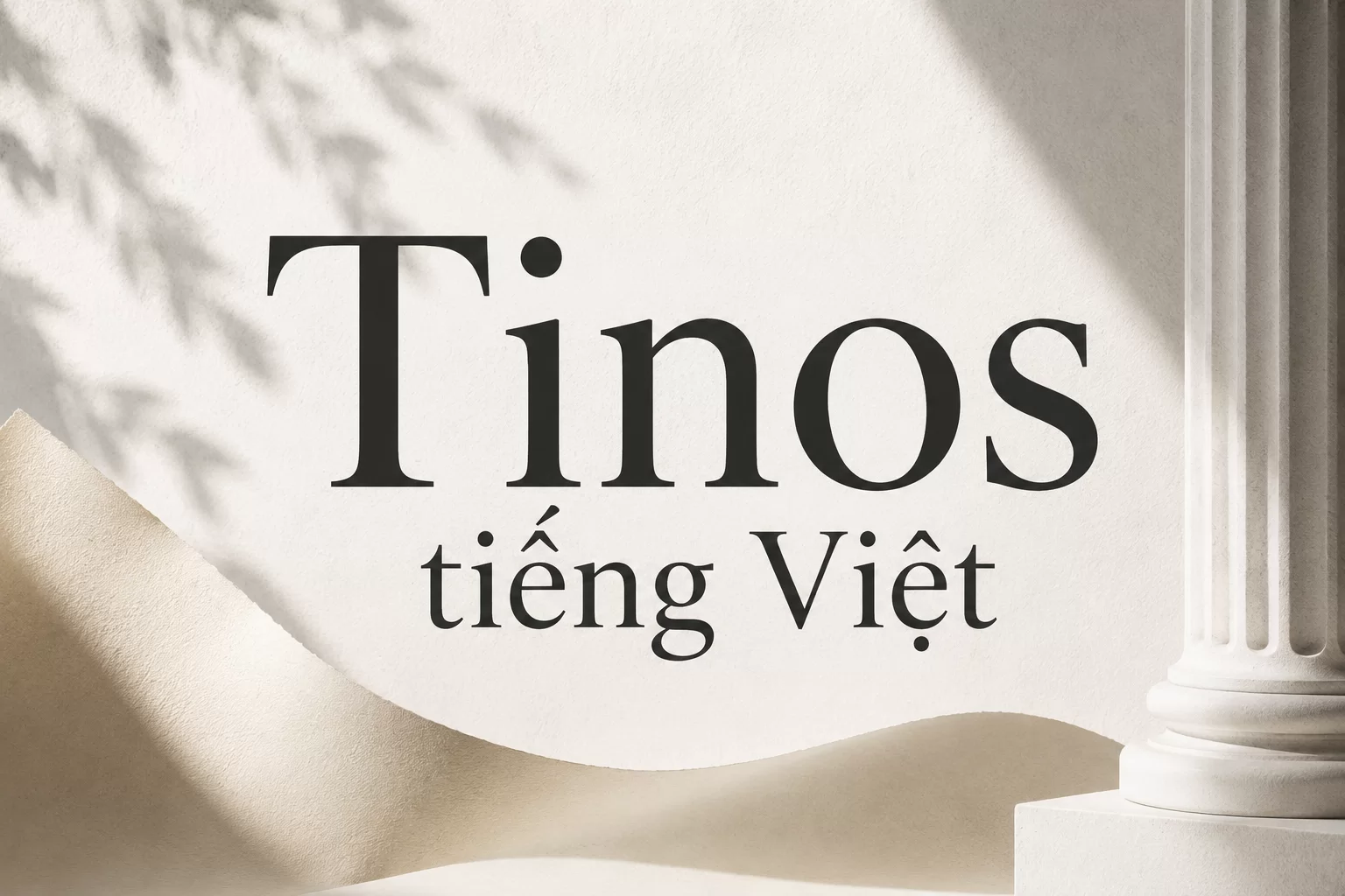 Tinos Font – Phông Chữ Serif Thanh Lịch, Dễ Đọc Cho Văn Bản & Thiết Kế