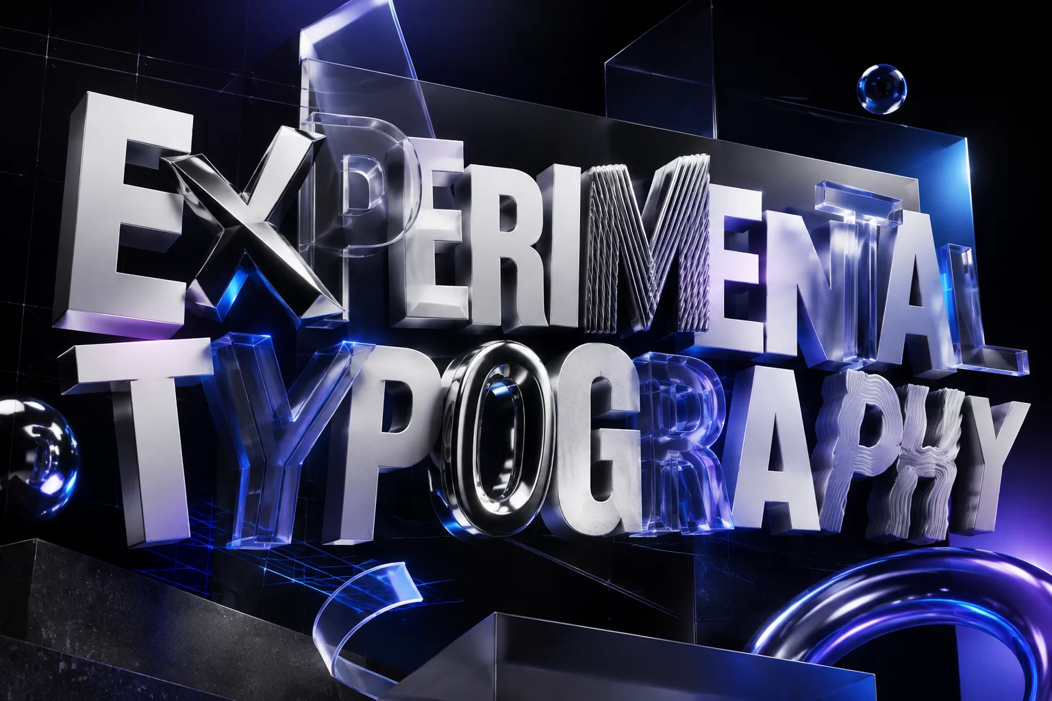 Experimental Typography – Khi Chữ Trở Thành Trung Tâm Của Thiết Kế Hiện Đại