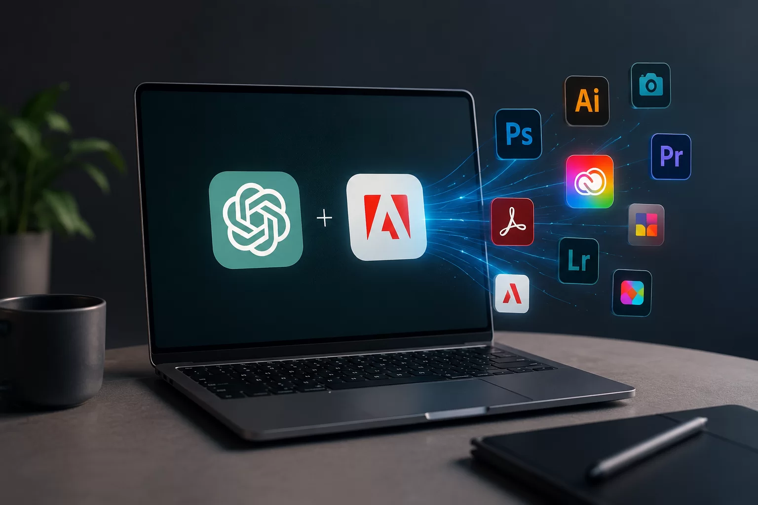 Adobe for ChatGPT chính thức ra mắt: Hơn 70 công cụ Photoshop, Firefly, Premiere, Illustrator... đã có ngay trong ChatGPT