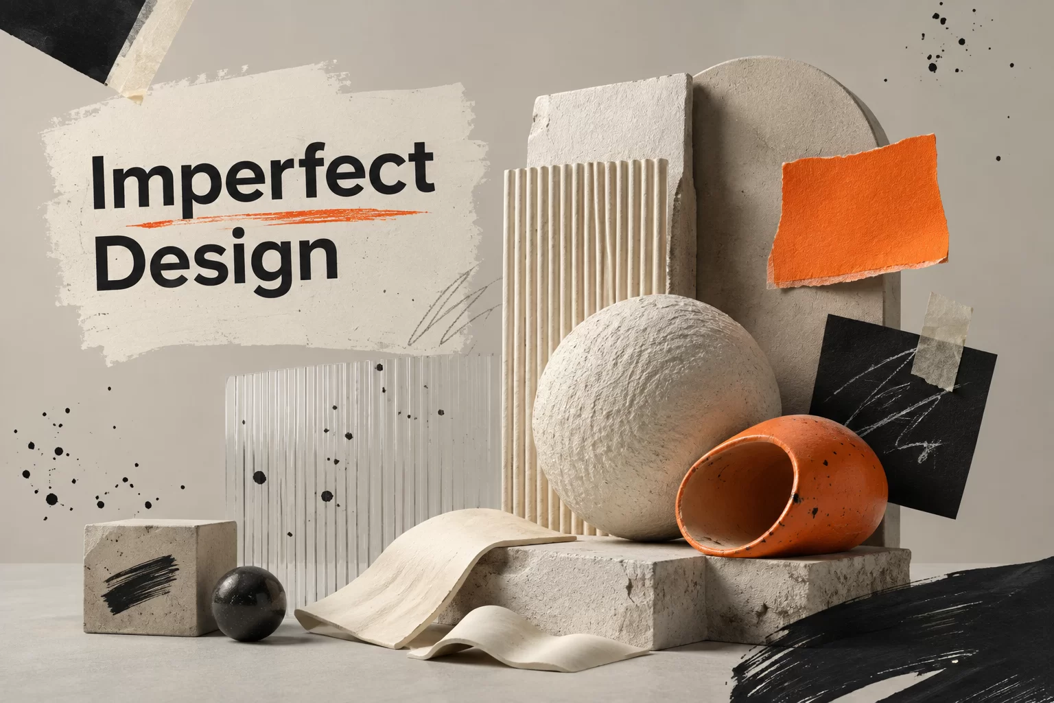 Imperfect Design: Khi Sự Không Hoàn Hảo Trở Thành Ngôn Ngữ Thiết Kế Mới