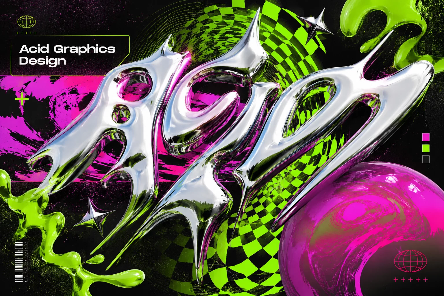 Acid Graphics Design: Khi Thiết Kế Đồ Họa Trở Nên “Ảo” Và Nổi Loạn
