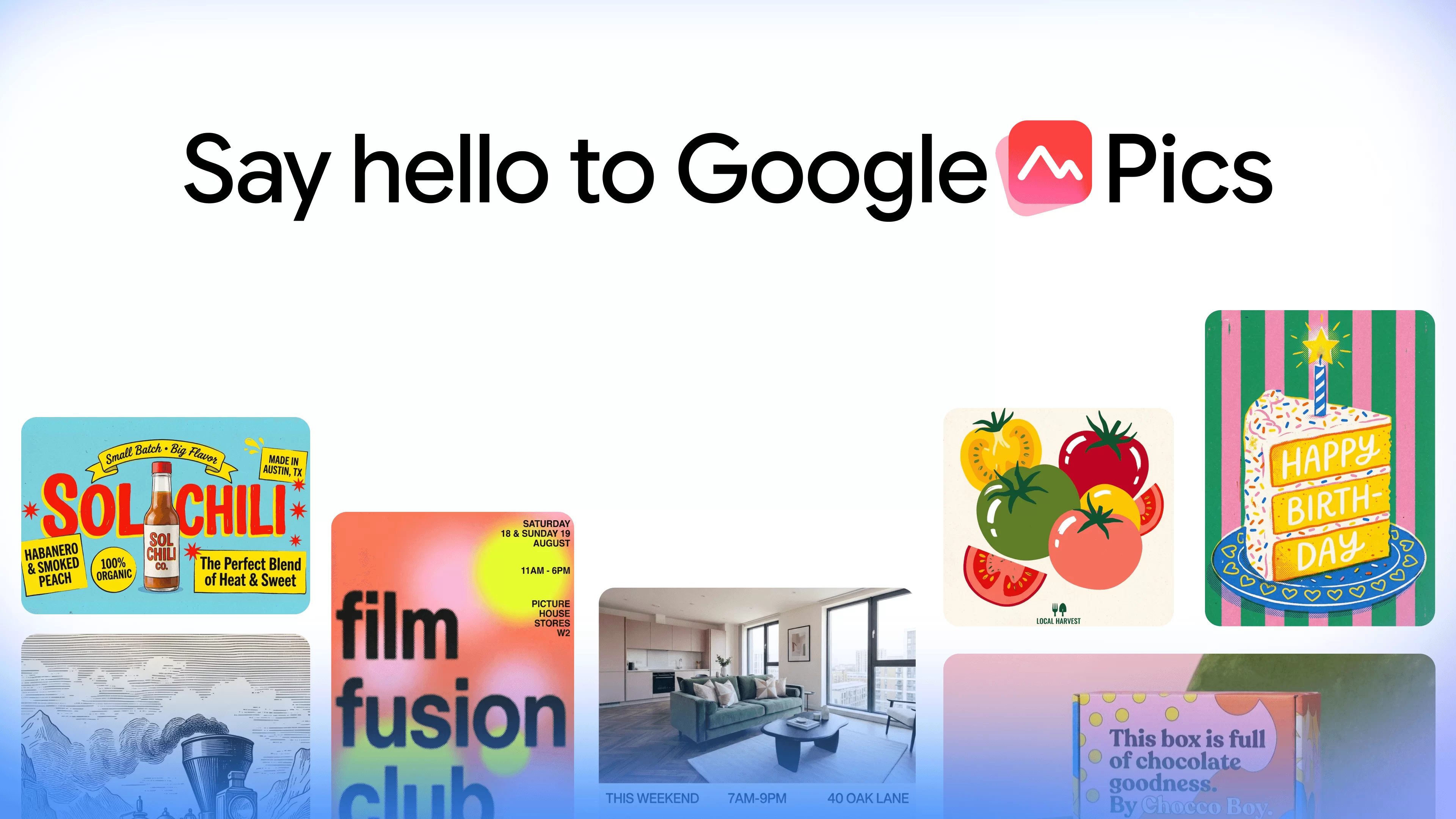 Google Pics: Công cụ thiết kế hình ảnh AI mới từ Google