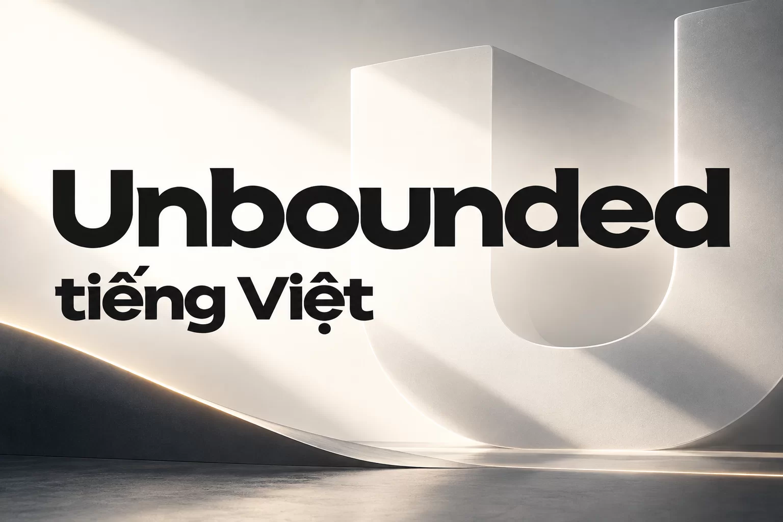 Unbounded tiếng Việt – Font Sans Serif Hiện Đại, Cá Tính