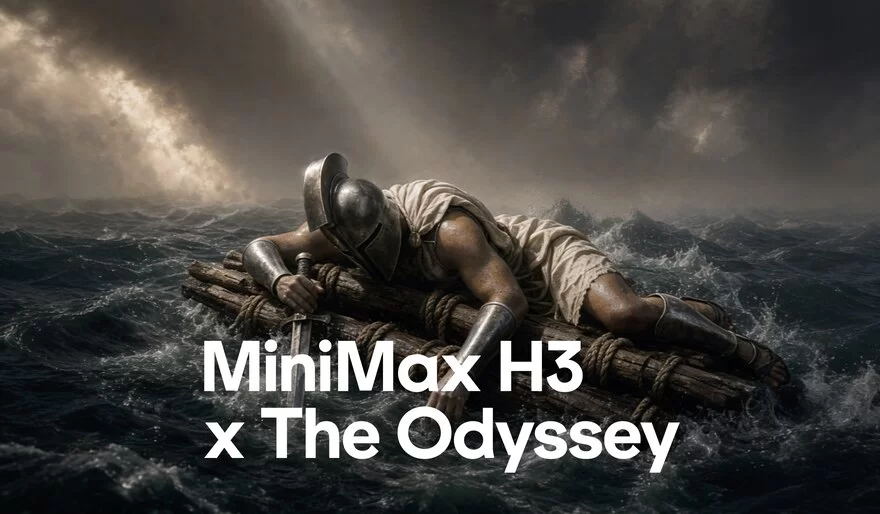 Hướng dẫn MiniMax H3: một nhân vật AI nhất quán, chín cảnh trong sử thi Odyssey