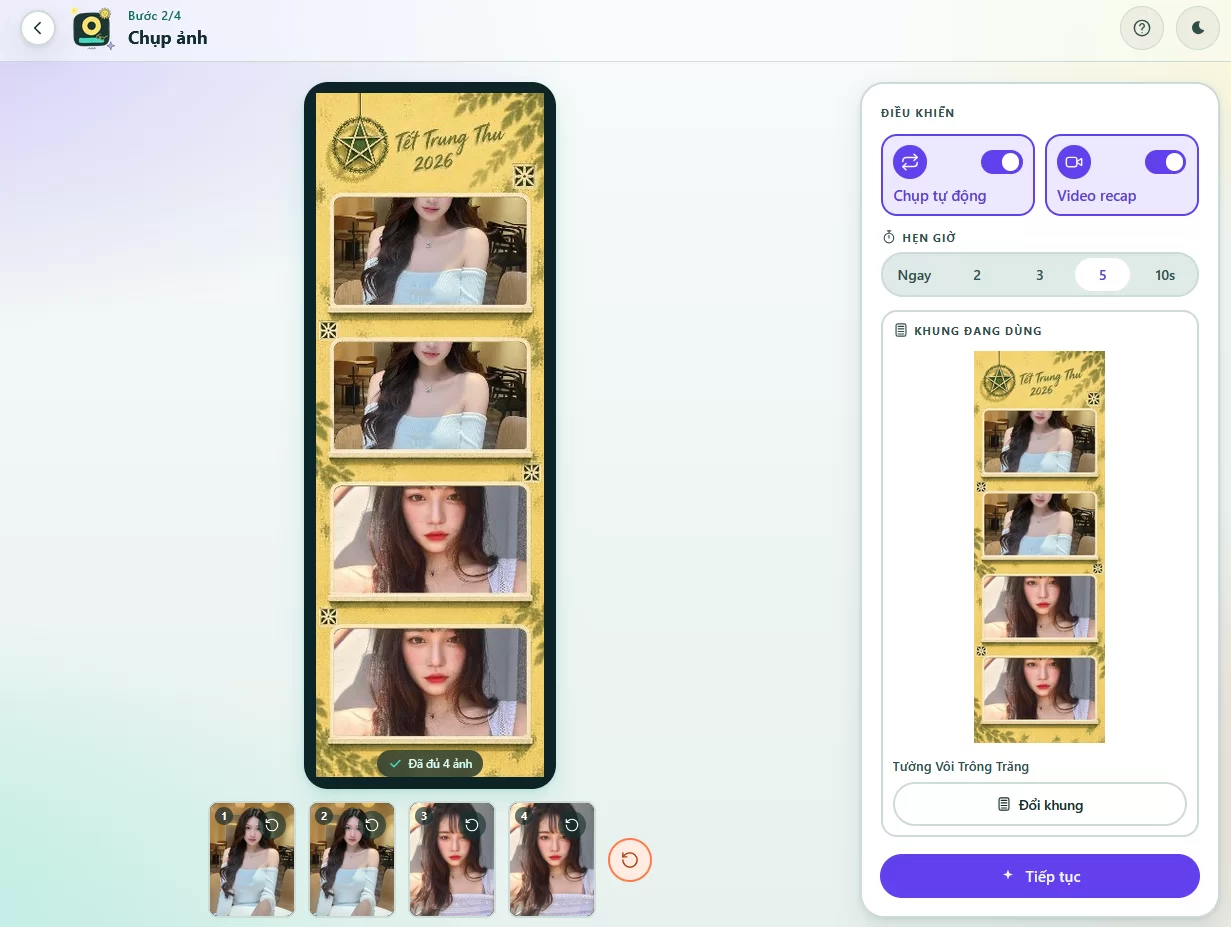 Photobooth online – Trải nghiệm chụp ảnh sáng tạo ngay trên trình duyệt
