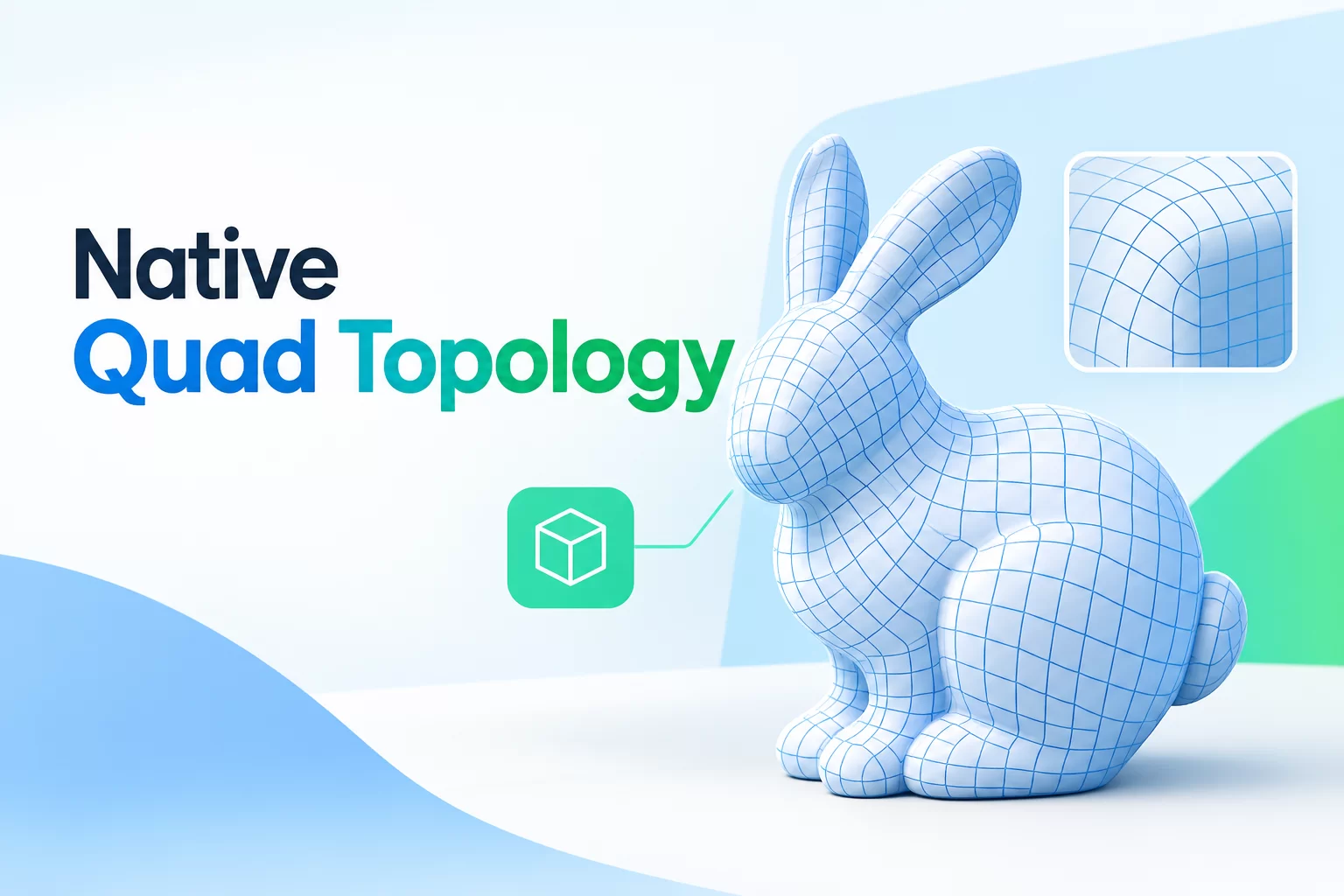 Native Quad Topology Bunny.webp