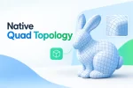Native Quad Topology Bunny.webp