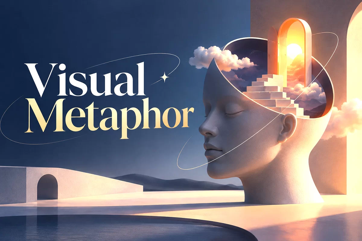 Visual Metaphor: Nghệ Thuật Biến Ý Tưởng Thành Hình Ảnh Trong Thiết Kế Đồ Họa